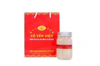 Yến Sào Chưng Đậm Đặc 100% Yến - Tổ Yến Việt - Lọ 500ml 