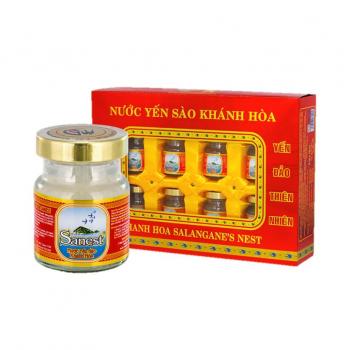 Nước Yến Cao Cấp Sanest Hộp 8 Lọ - Có đường